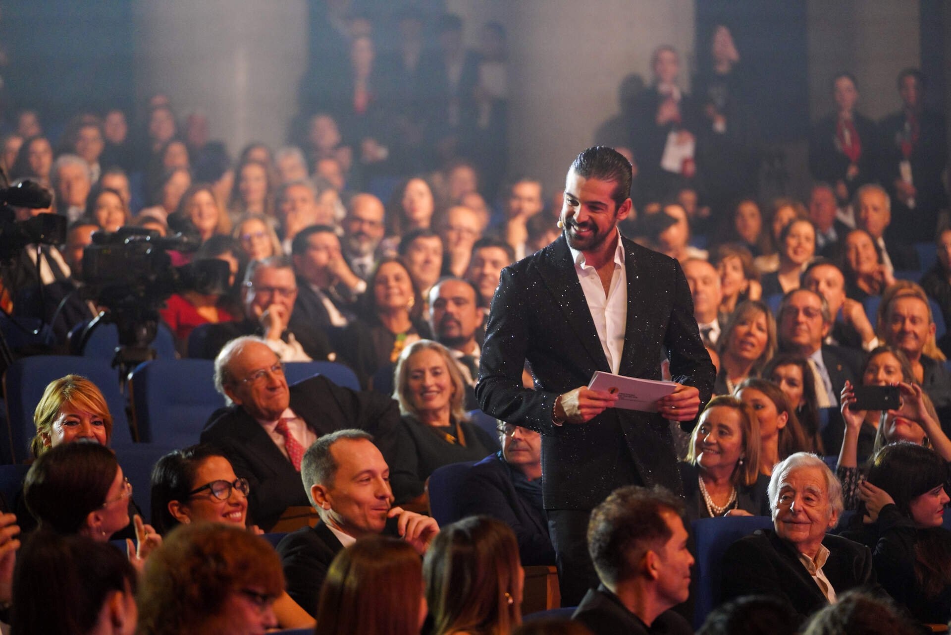 Miguel Ángel Muñoz, presentador de la Gala