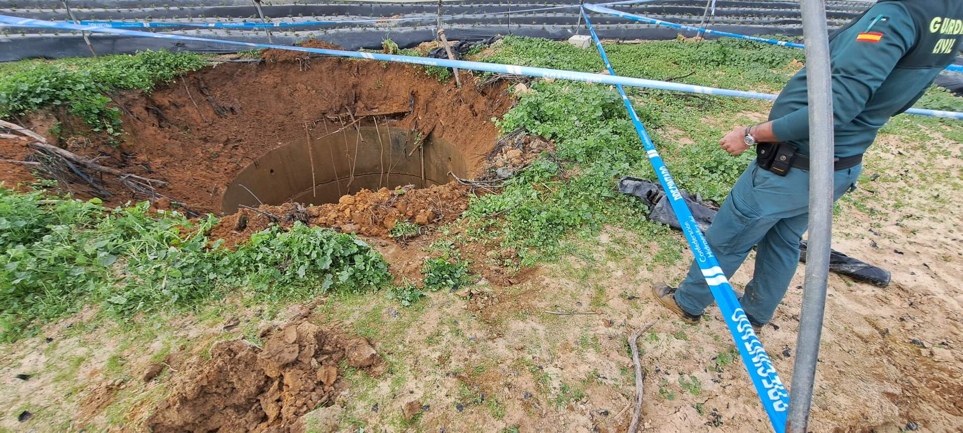 Cierre pozos Lucena del Puerto por el Seprona