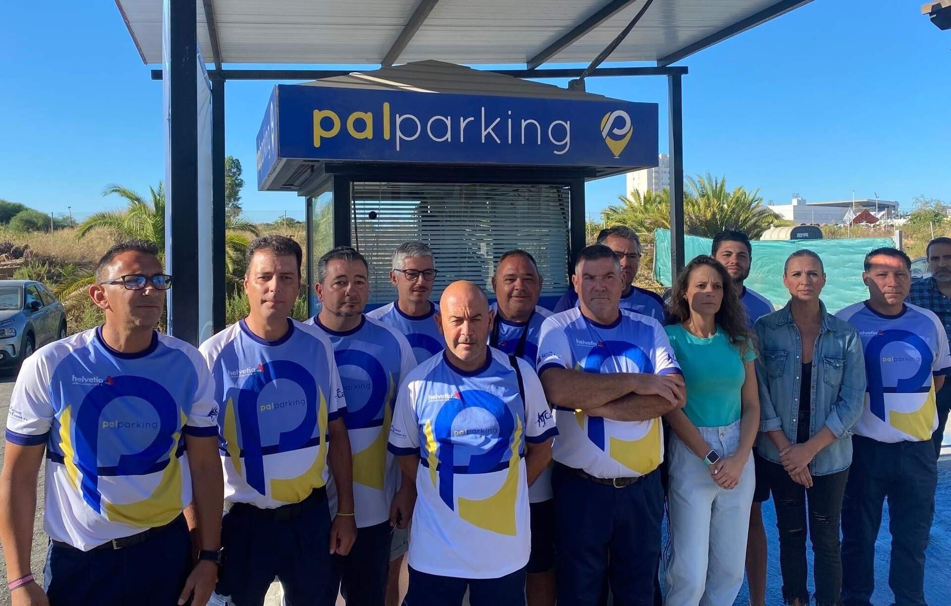 Trabajadores de PalParking