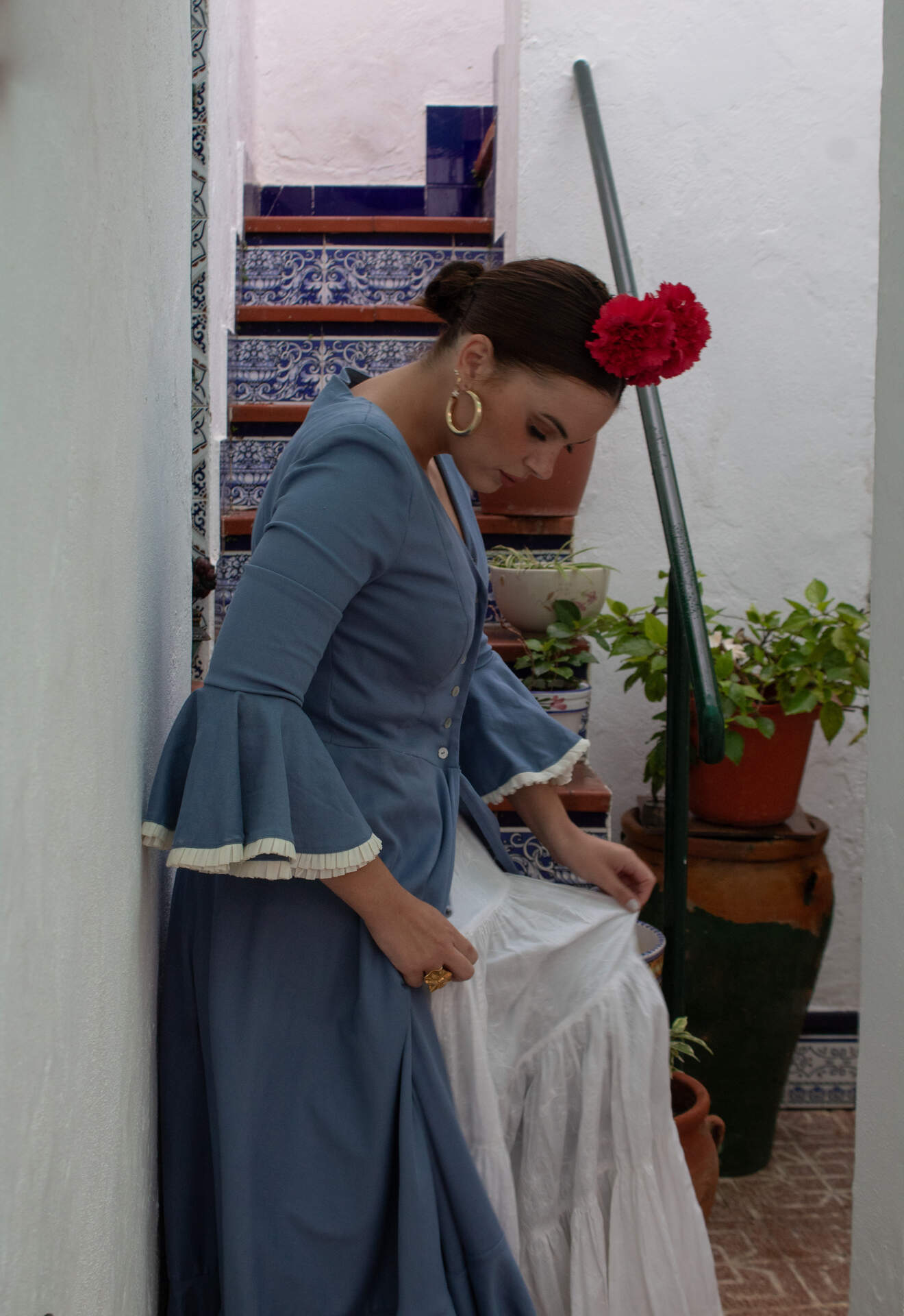 Modelo luciendo uno de sus diseños