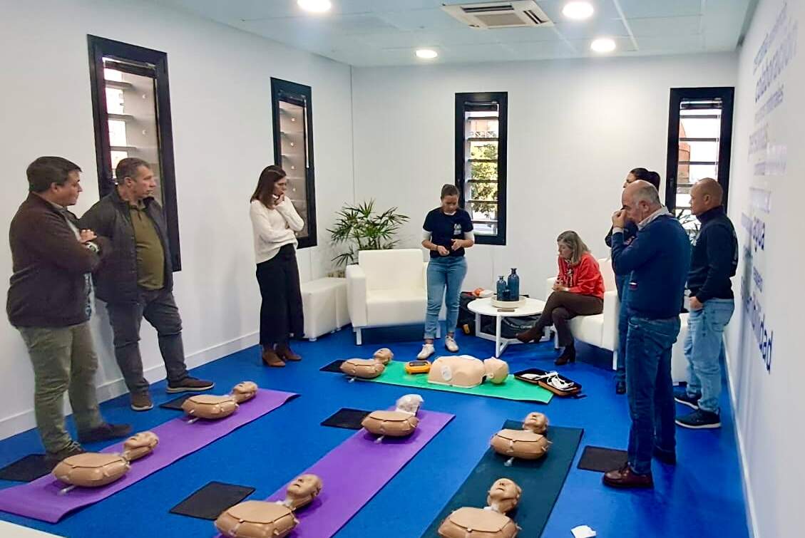 Prácticas preventivas y formativas en la sede de Aguas de Huelva
