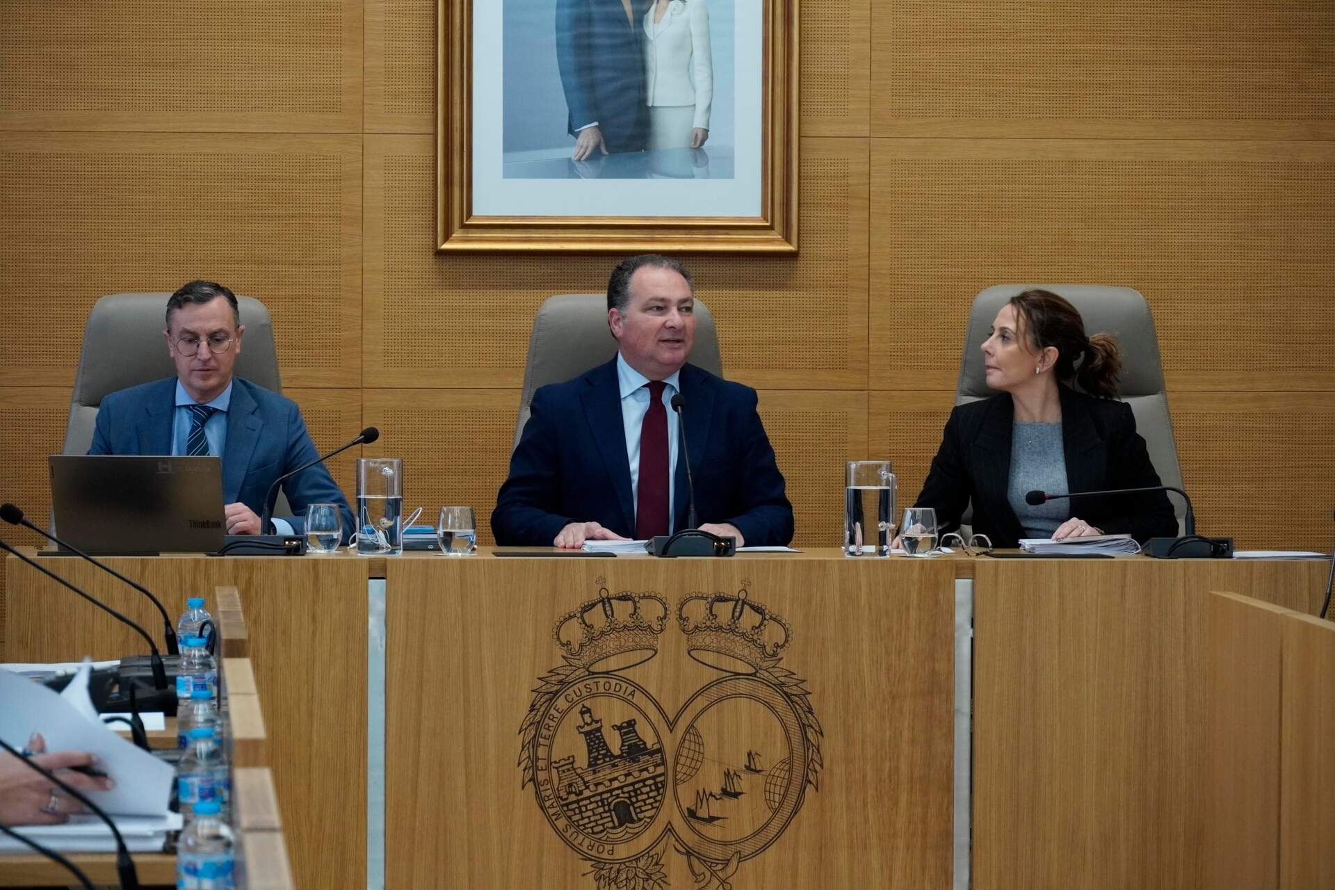 David Toscano preside el pleno