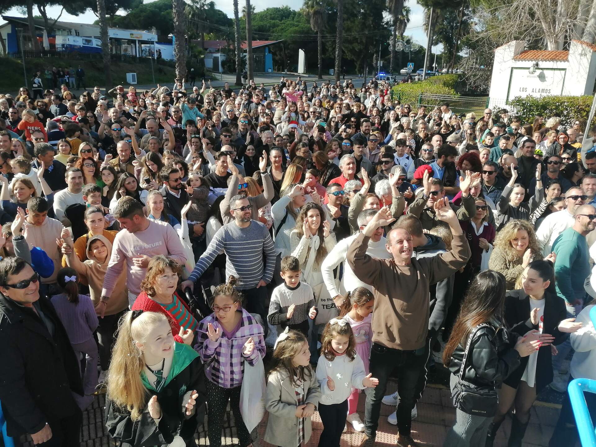 Ambiente generado por la Cabalgata
