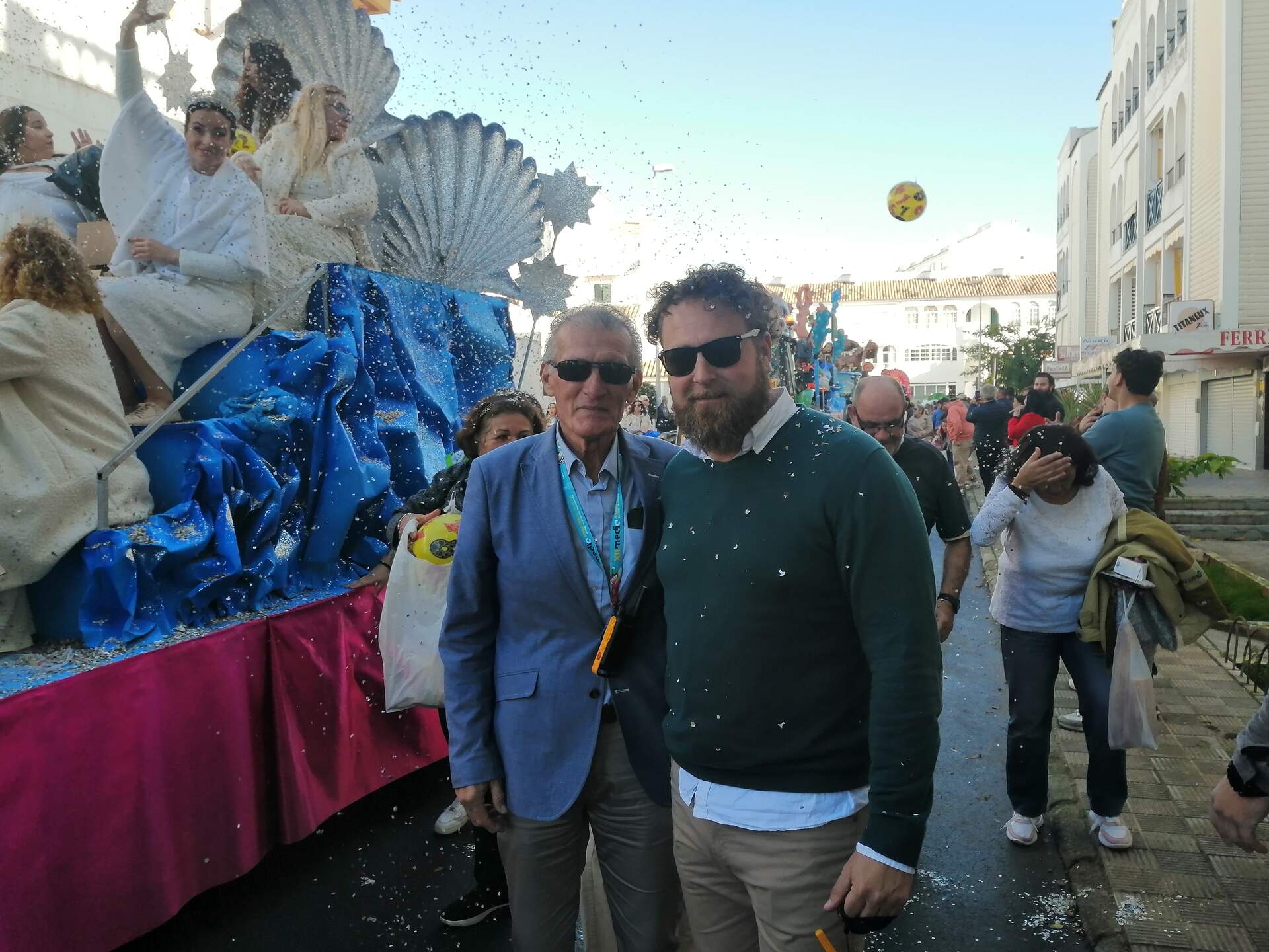Juanjo Gonzalez y Pruden Serrano, almas de esta cabalgata