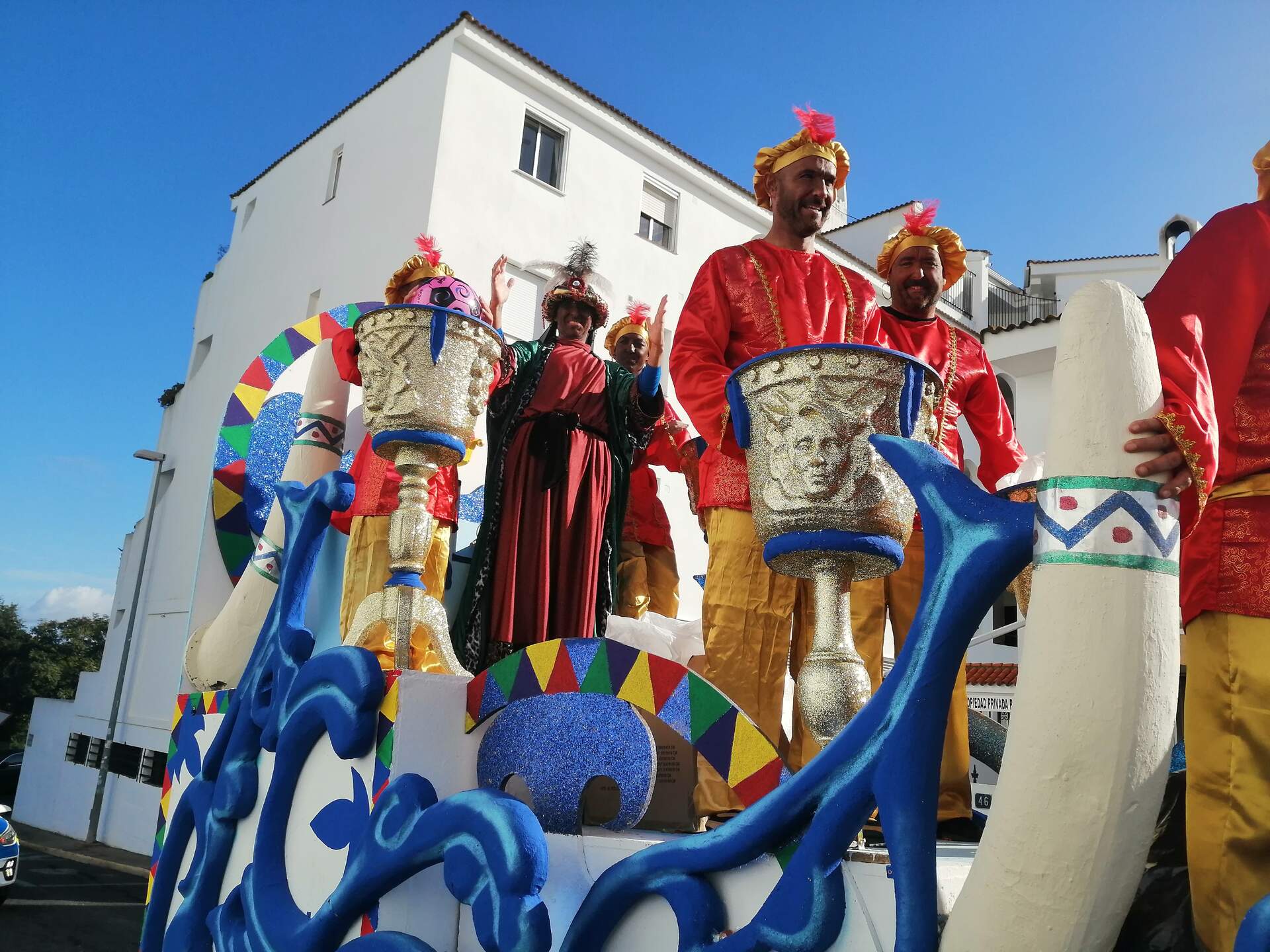 Carroza rey Baltasar