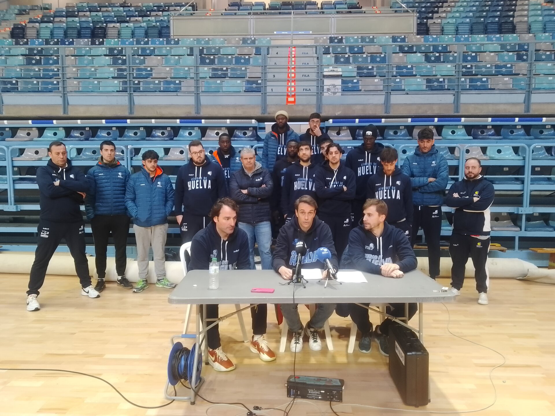 El primer equipo del Ciudad de Huelva.