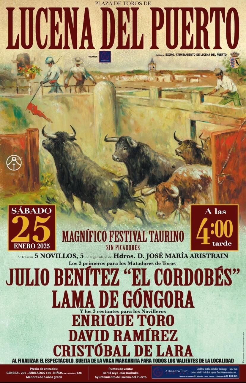 Lucena del Puerto, cartel completo
