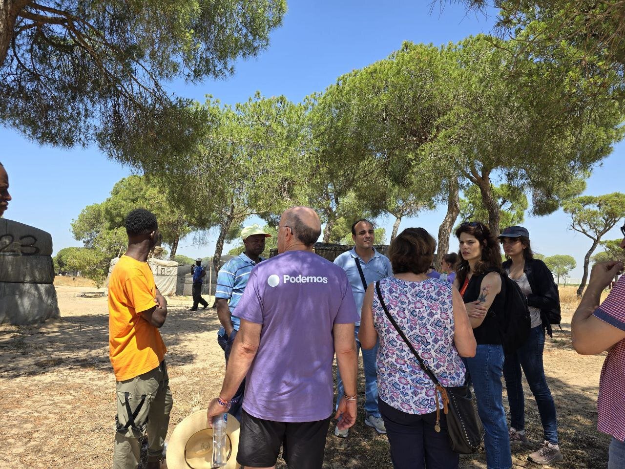 Visita de Isa Serra