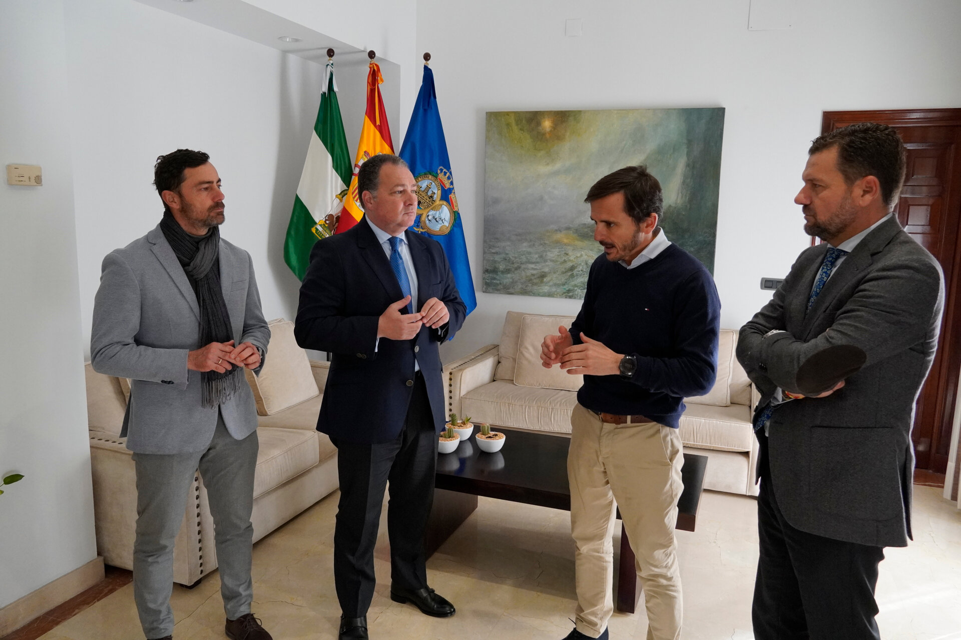Firma convenio hidrógeno verde en la Diputación