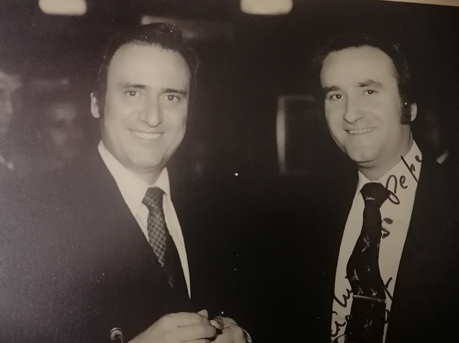 Con Manolo Escobar