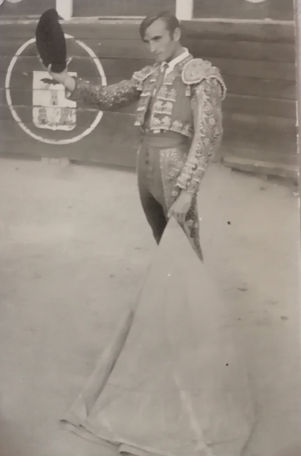 En su época de novillero
