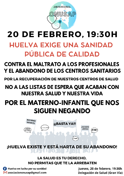 Cartel llamando a la participación