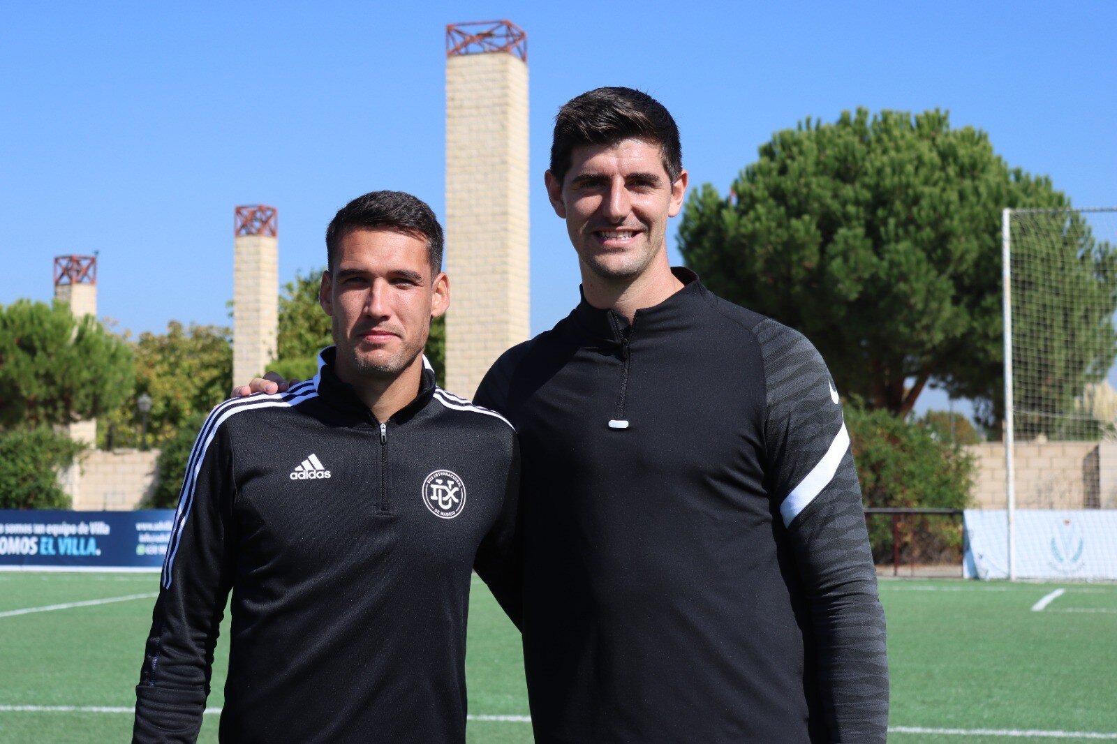Con Thibaut Courtois