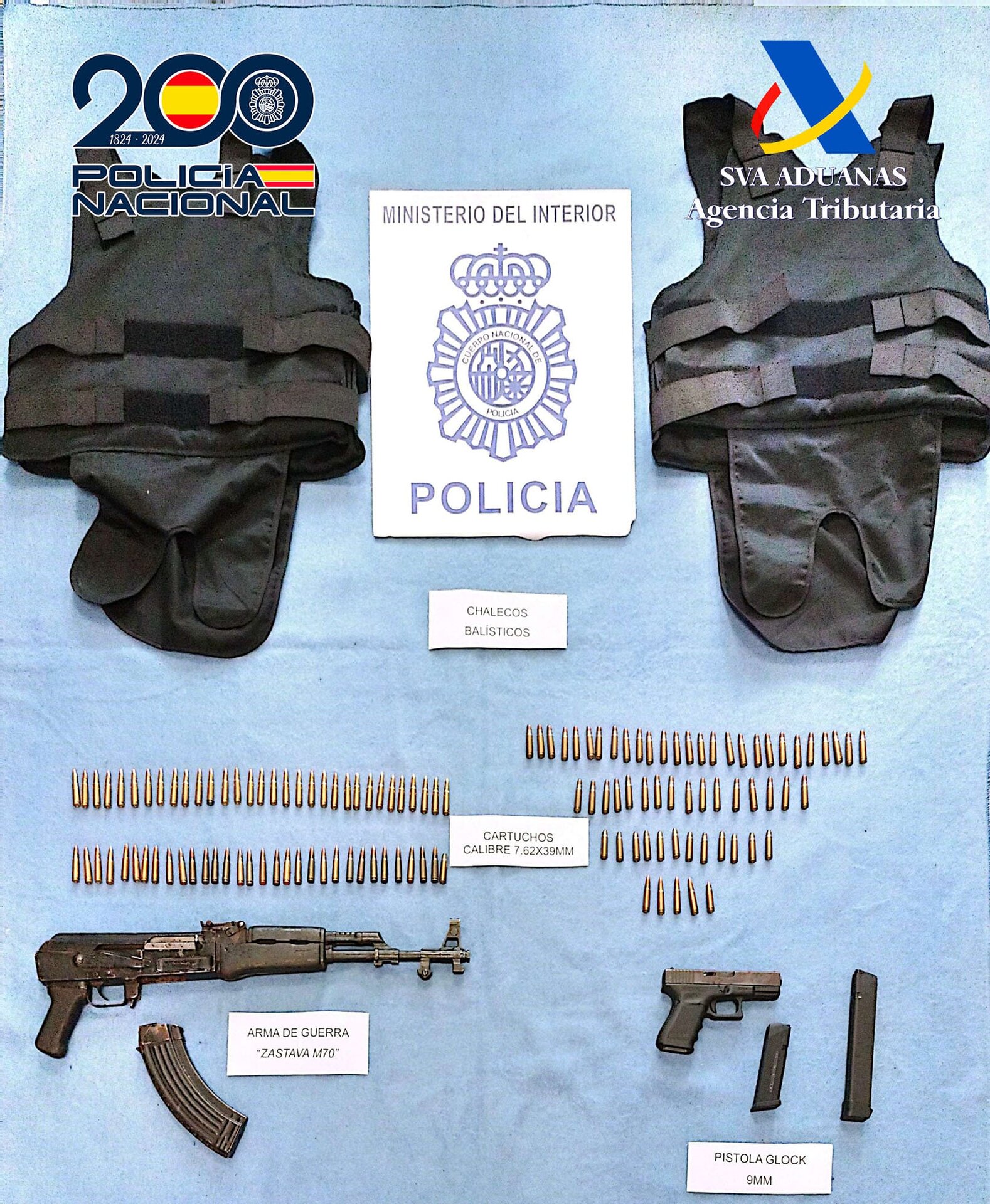 Arma de guerra intervenida