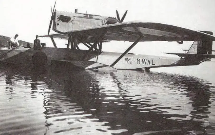 El histórico avión
