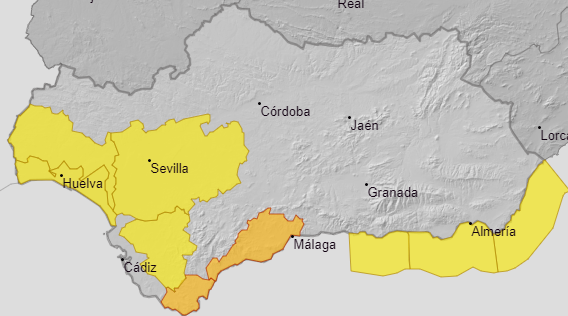 Mapa de avisos