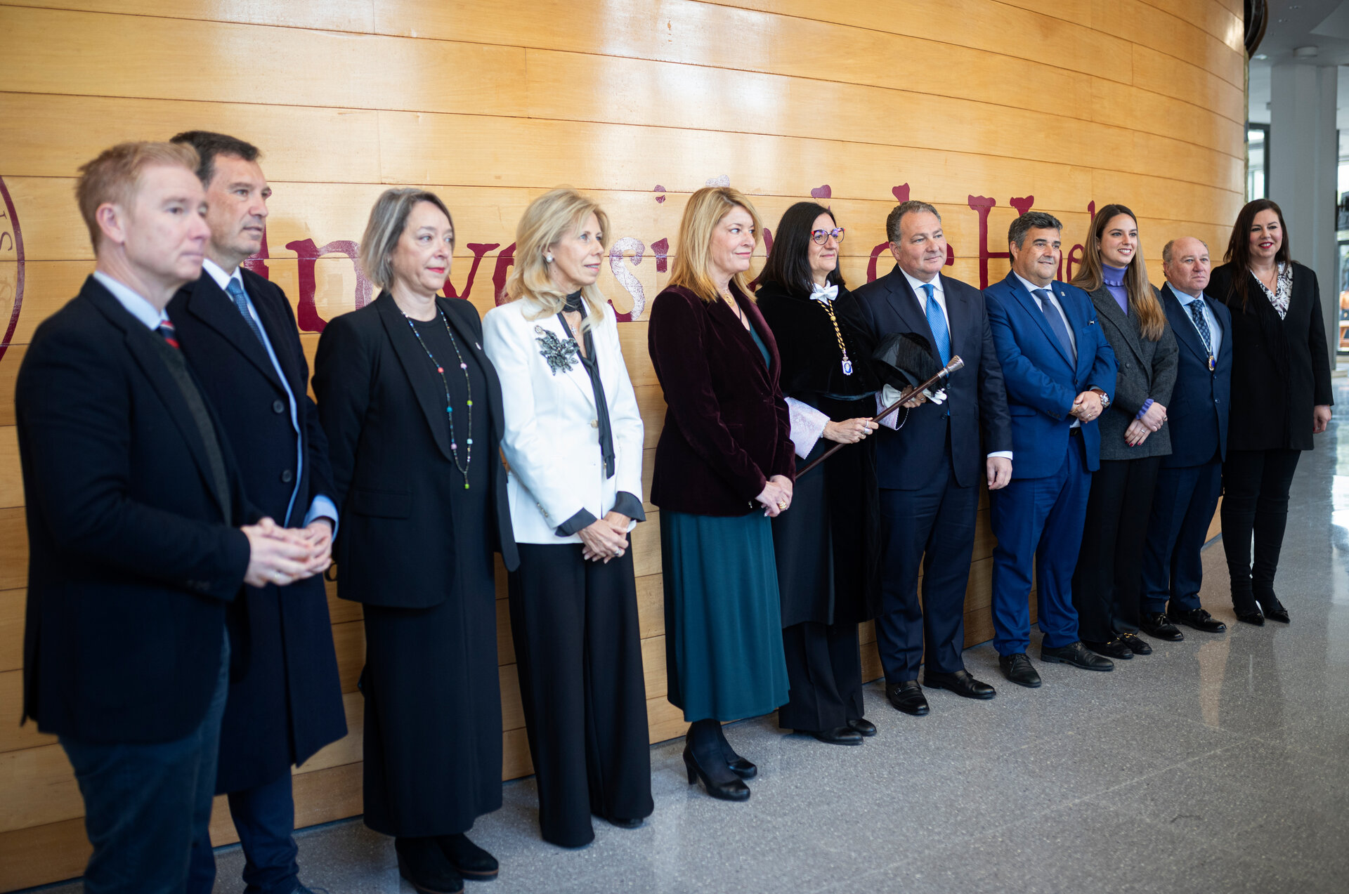 Autoridades en el acto del 3 de marzo
