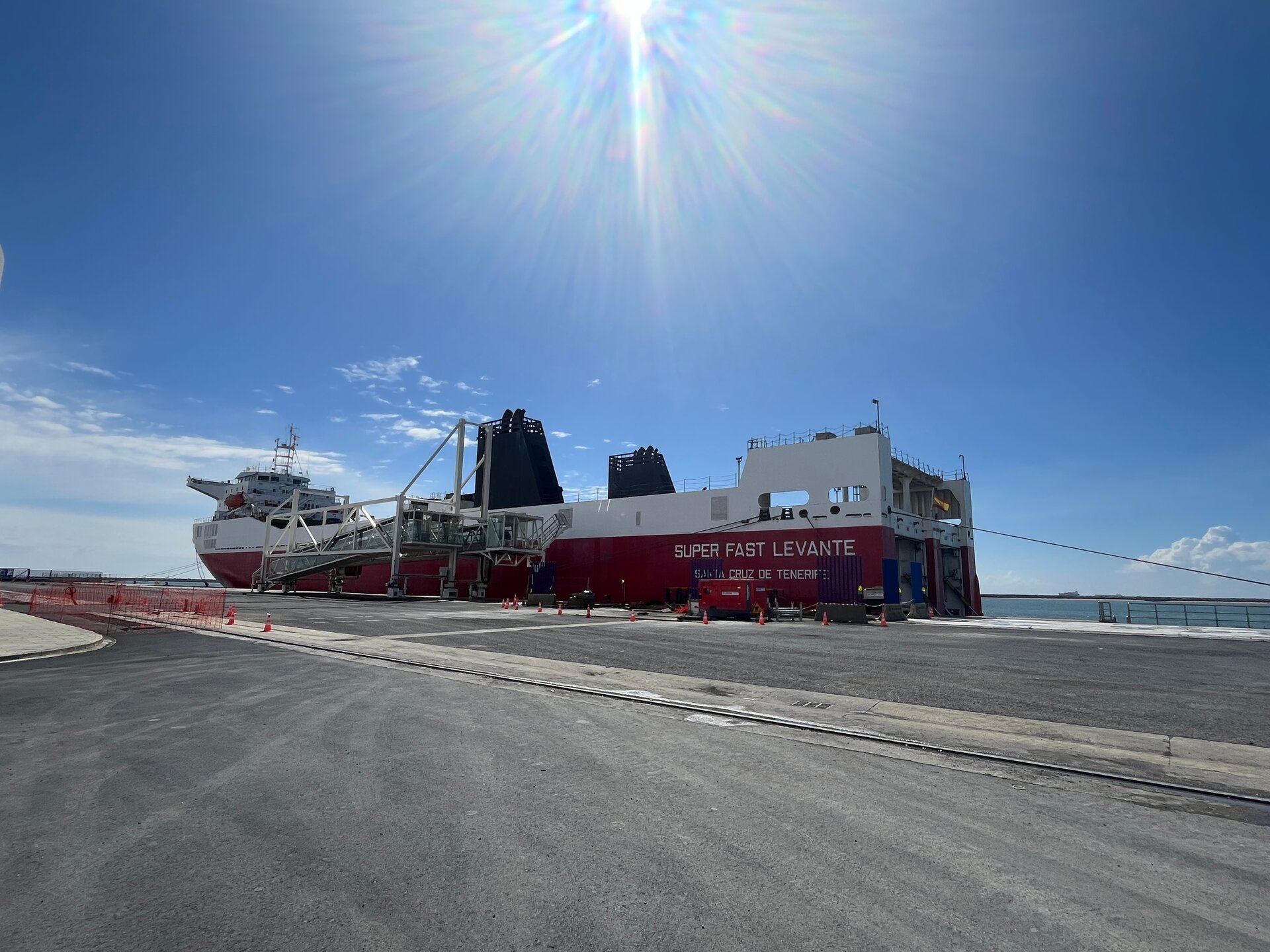 Buque Super Fast Levante Huelva Tanger Med