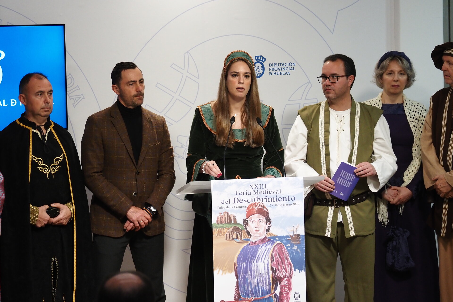 La alcaldesa, Milagros Romero, presenta el gran evento del Descubrimiento