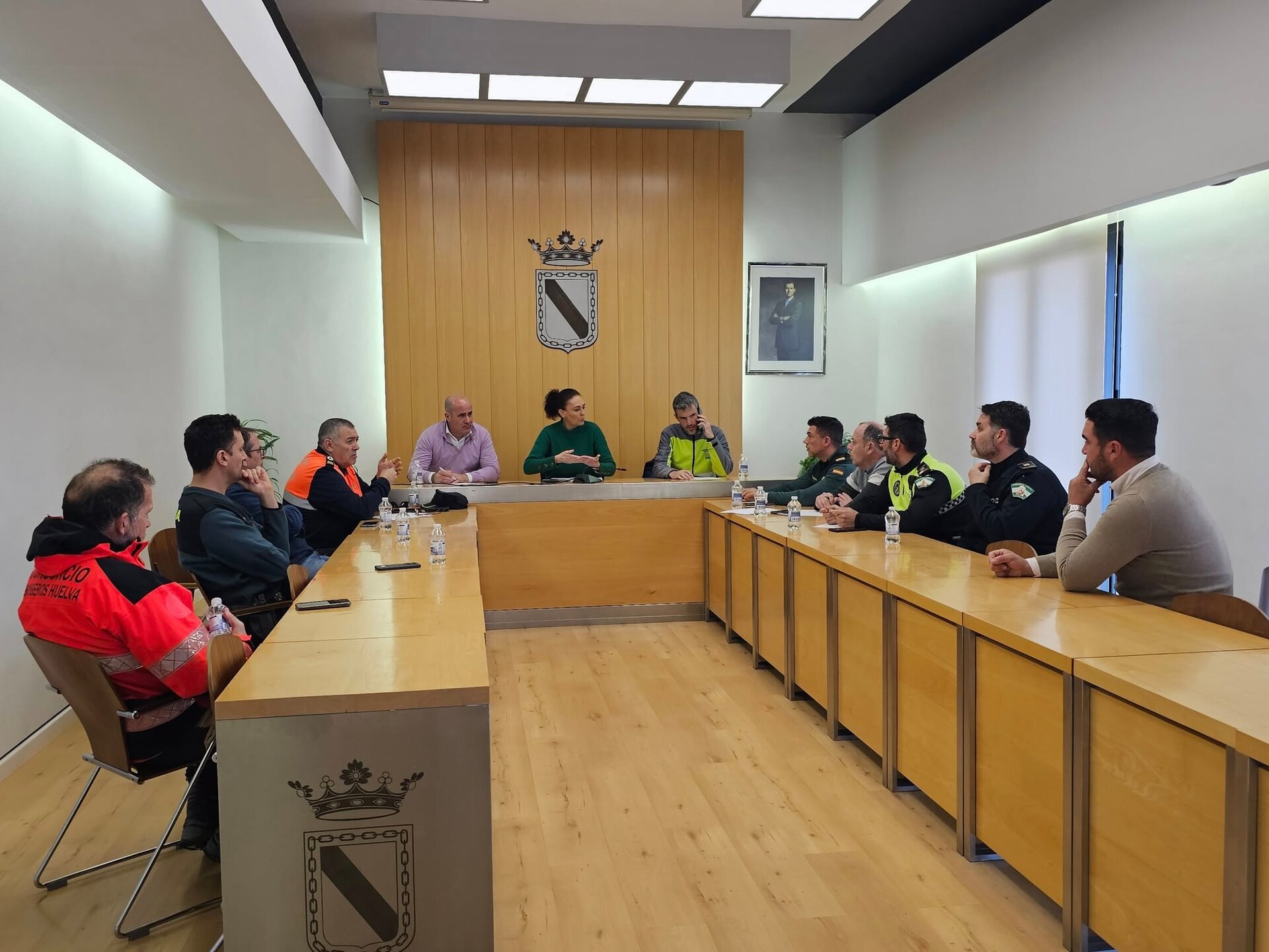 Reunión de coordinación en Gibraleón