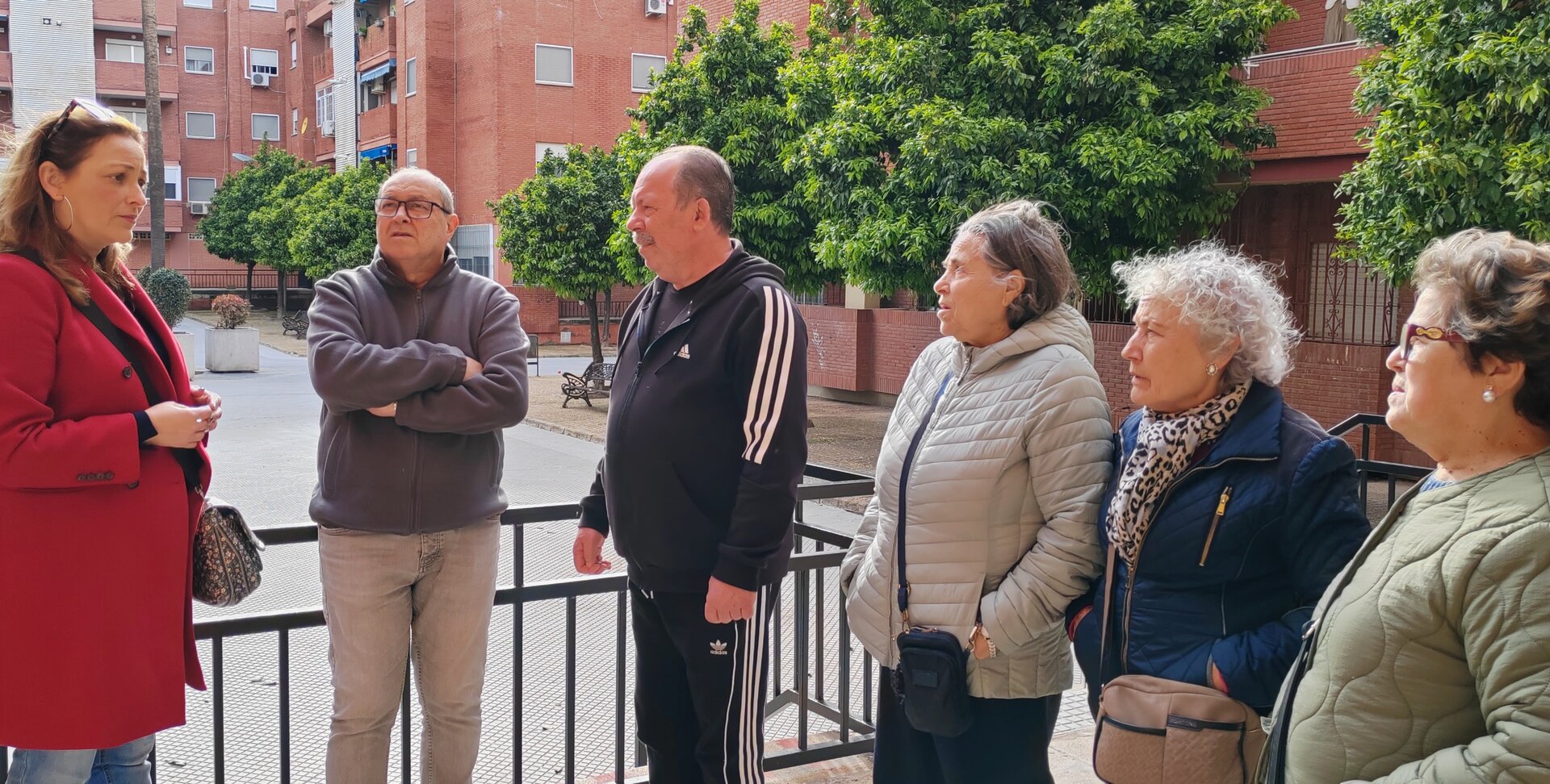 Reunión con vecinos Los Rosales