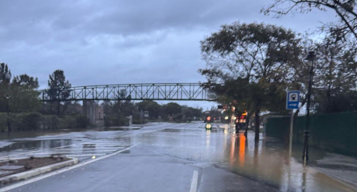 Balsas de agua en Cartaya
