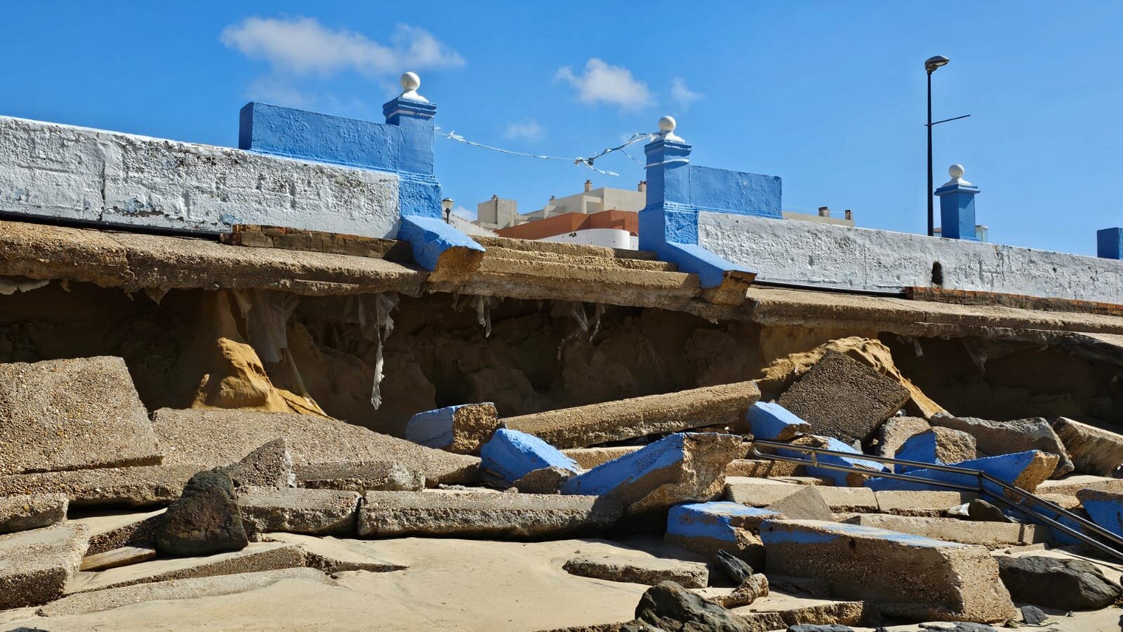 Zona afectada de Caño Guerrero, la más expuesta
