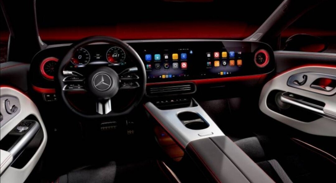 Pantalla MBUX flotante