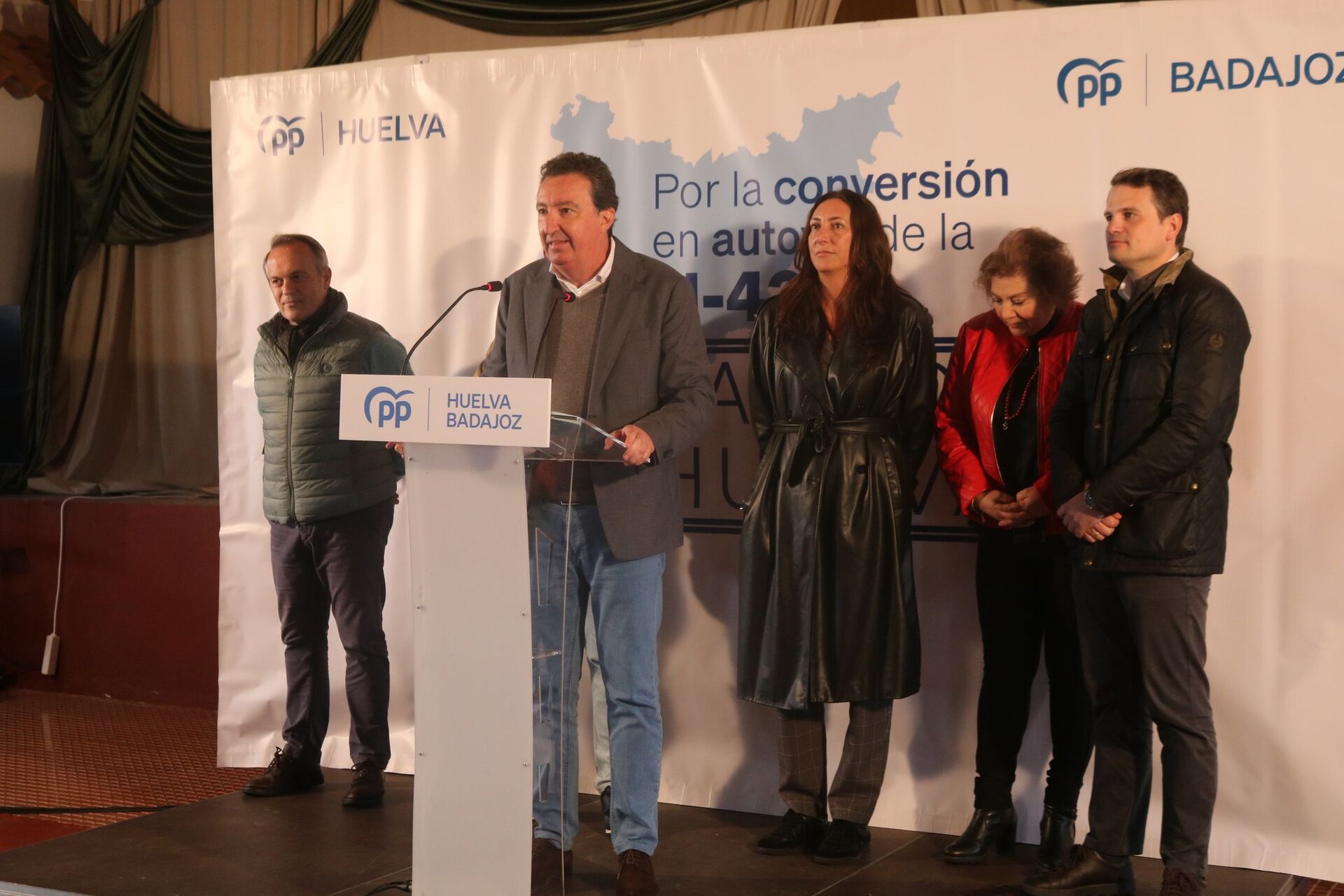 Manuel Andrés González, en el acto reivindicativo