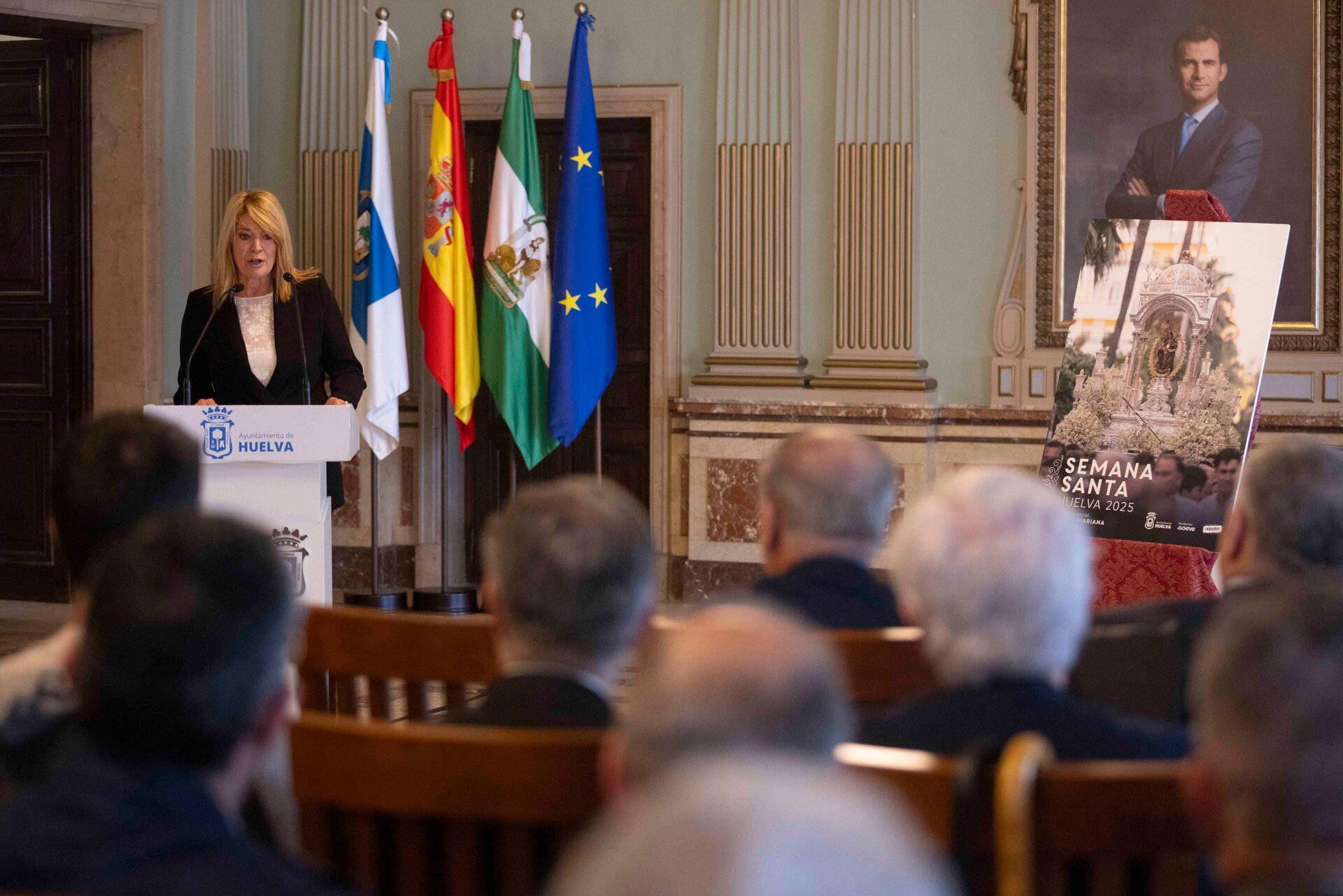 Pilar Miranda, en la presentación de la Guía Semana Santa