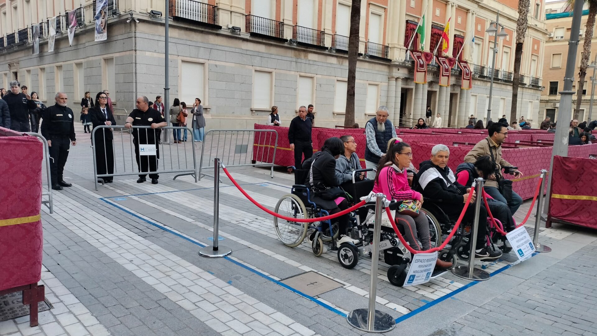 Zona Acotada Personas con Movilidad Reducida