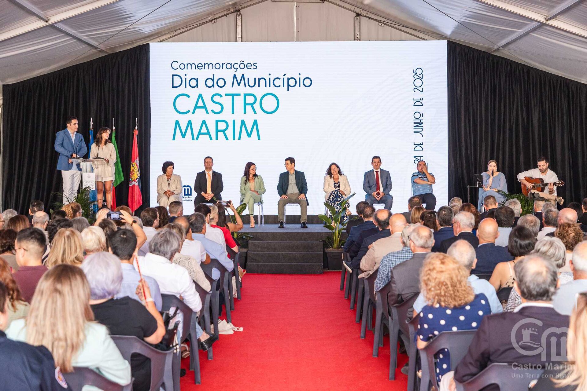 El Día del Municipio de Castro Marim se celebró con premios, la Caja de Afetos, protocolos, exposición de cestería y conciertos