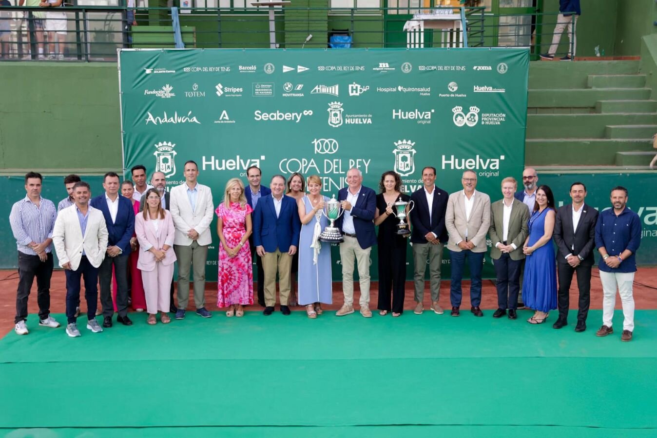 Acto inaugural Copa del Rey de Tenis.