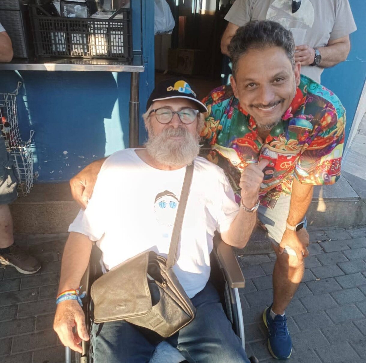 Juan Pérez con Antonio Maestre