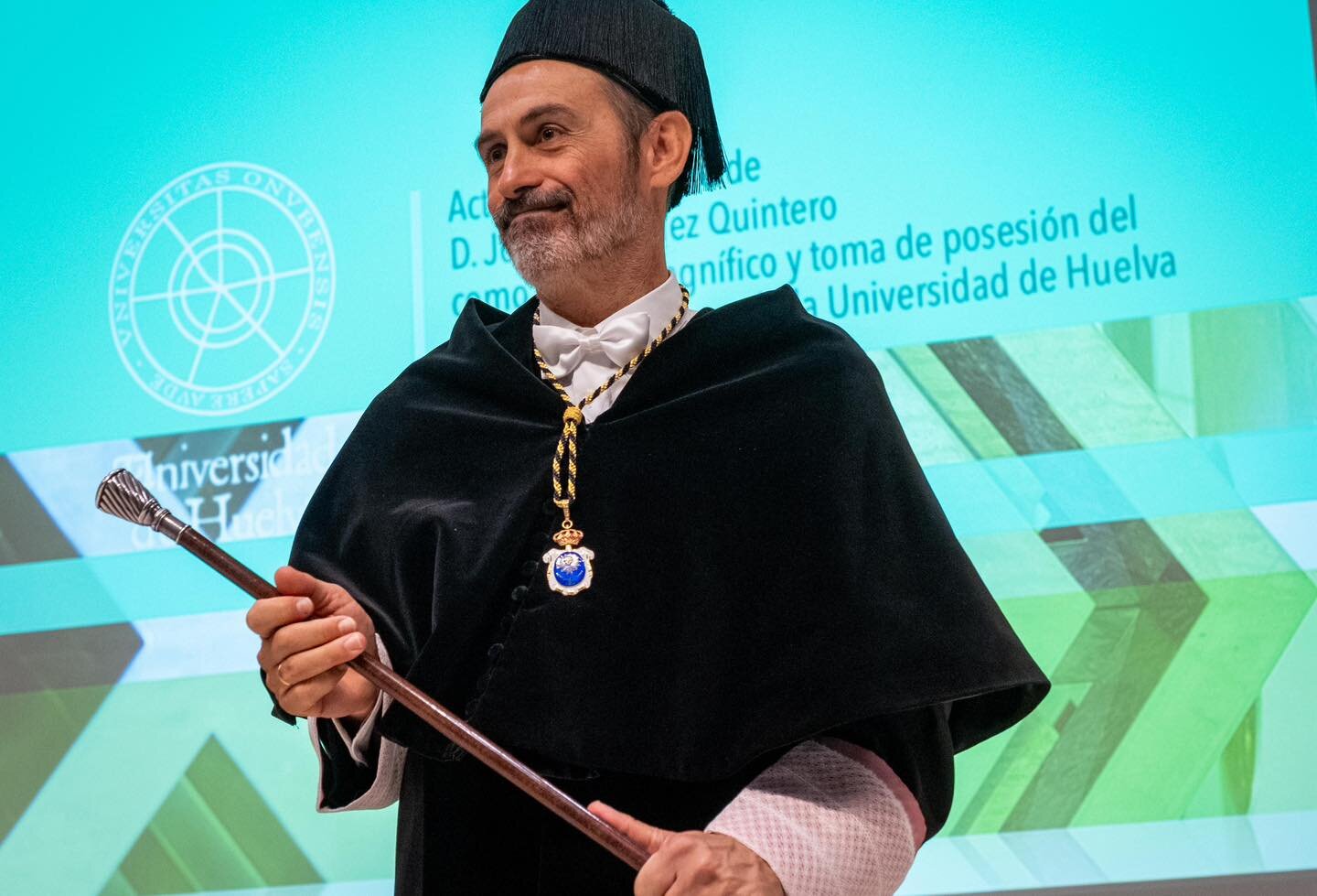 Investidura de José Rodríguez en la UHU.