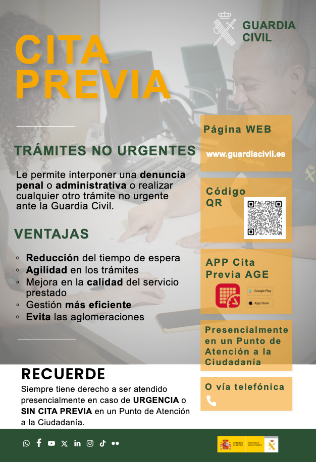 Denuncia telemática Guardia Civil / Fotografía: Guardia Civil.