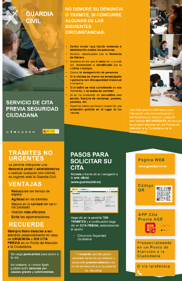 Denuncia telemática Guardia Civil / Fotografía: Guardia Civil.