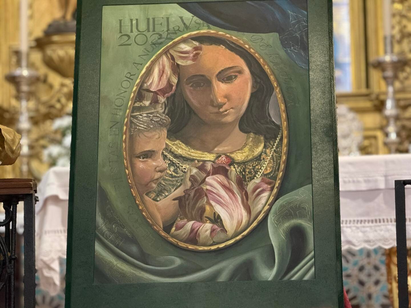 Cultos en torno a la Virgen de la Cinta 2025 / Fotografía: Ayuntamiento de Huelva.