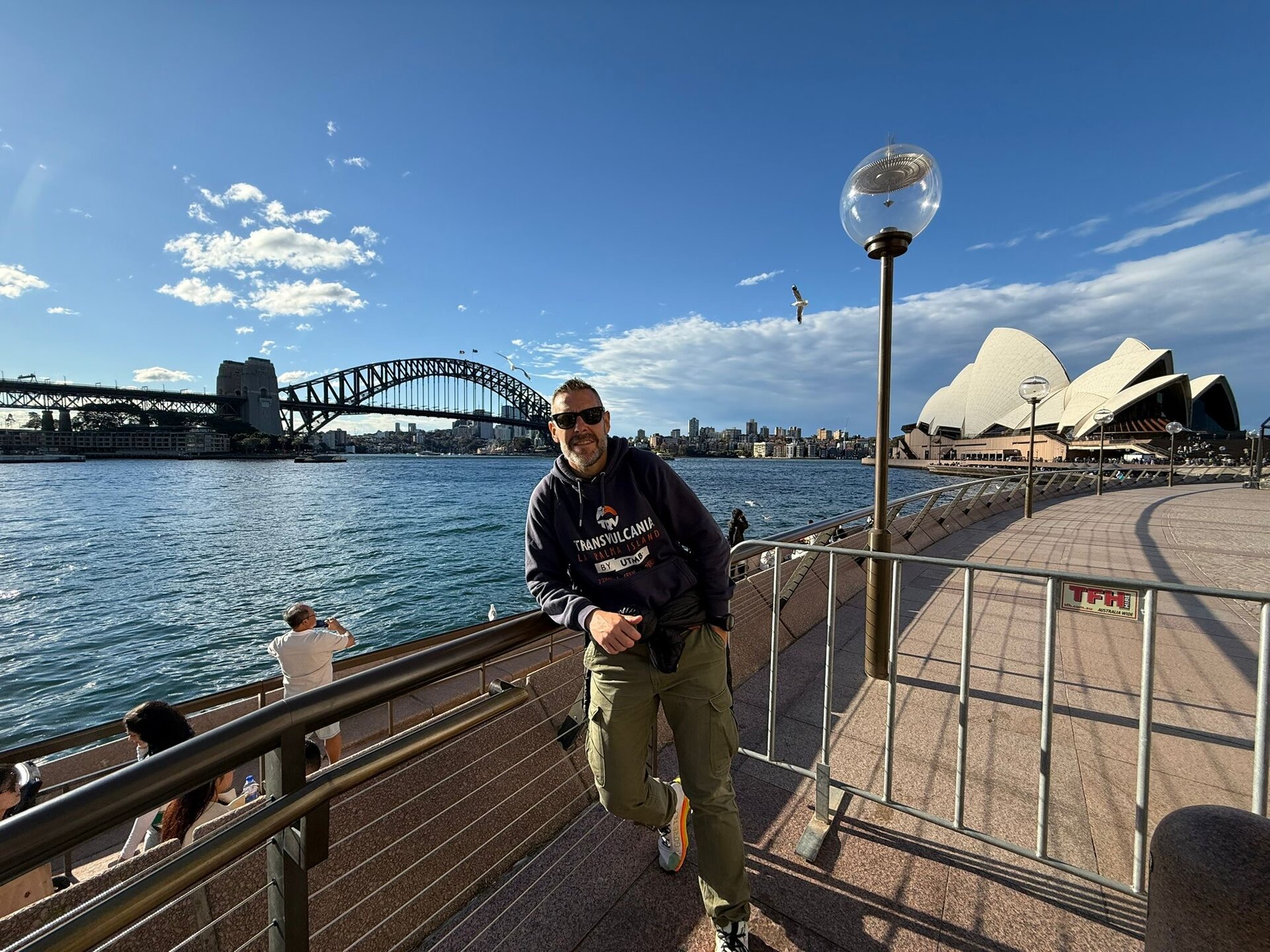 Luis Flores en Sidney (Australia)