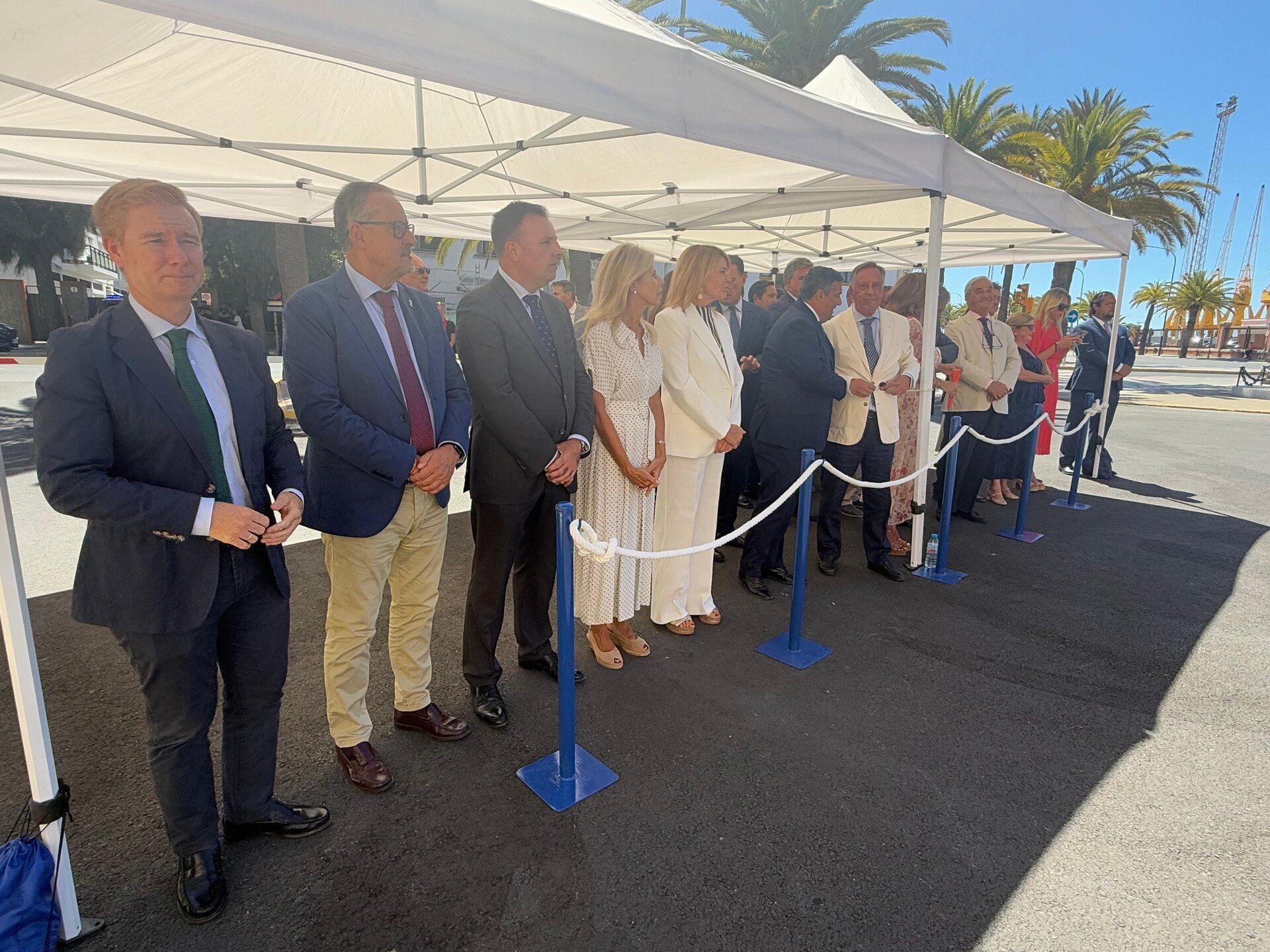 Toma de posesión del nuevo comandante naval de Huelva.