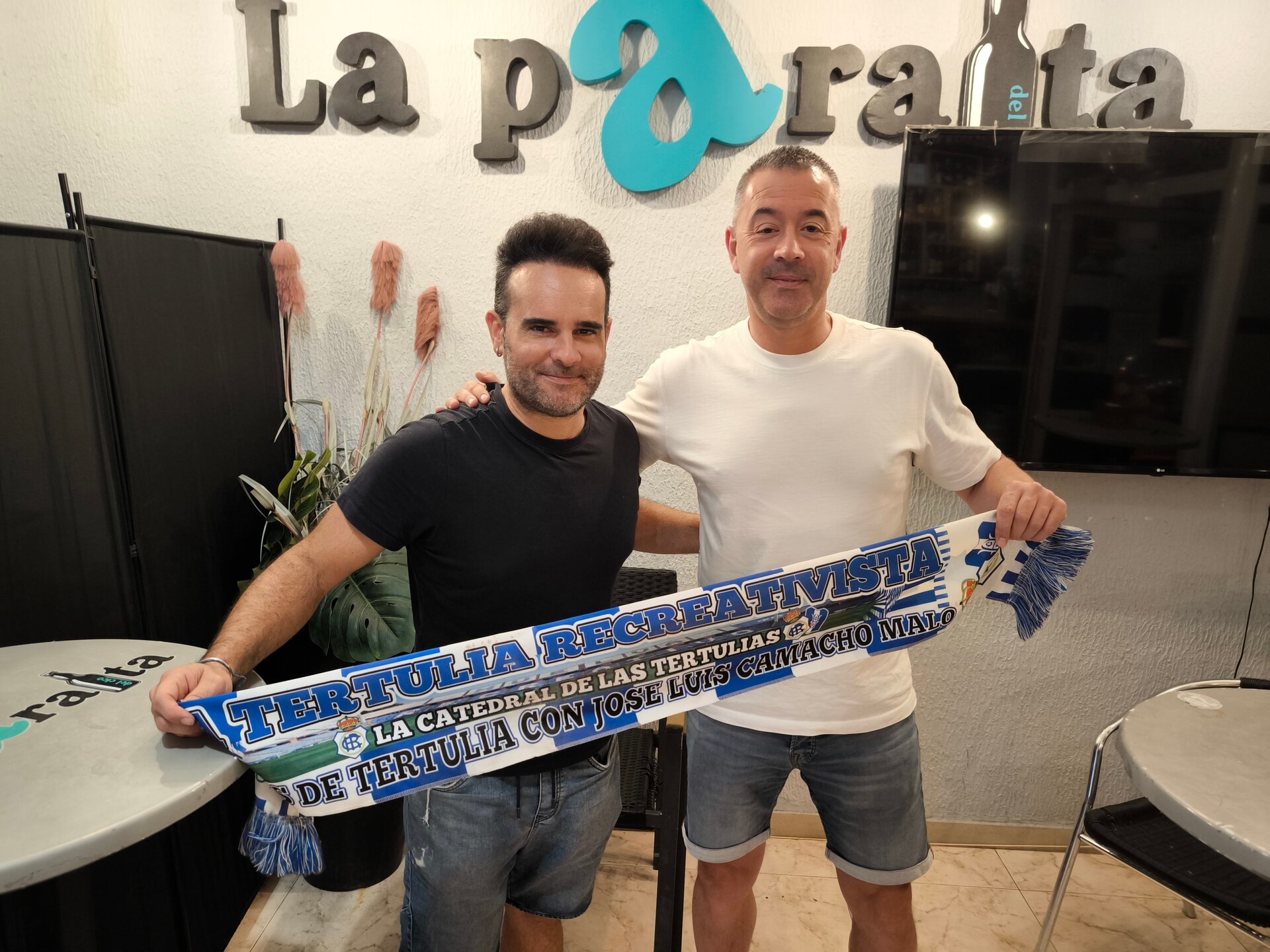 Cico Orellana y Bruno Abad