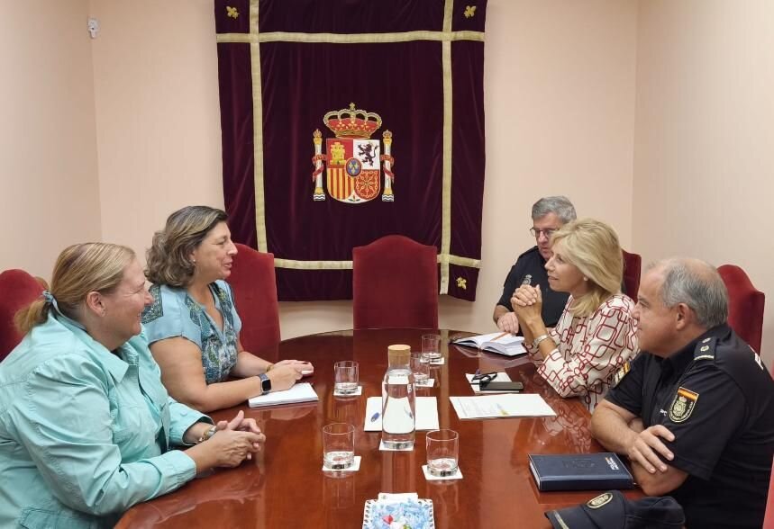 Instante de la reunión.