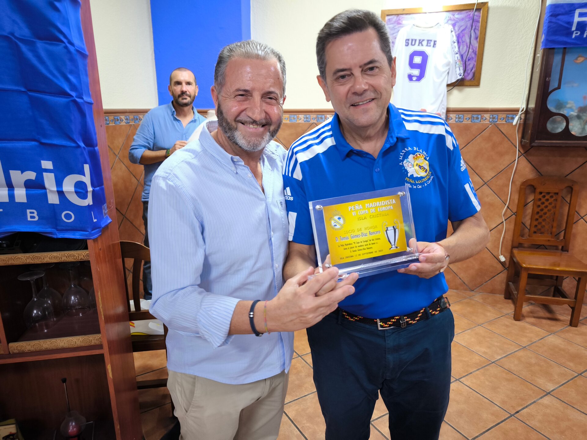 Práxedes Barreera y Tomás Roncero