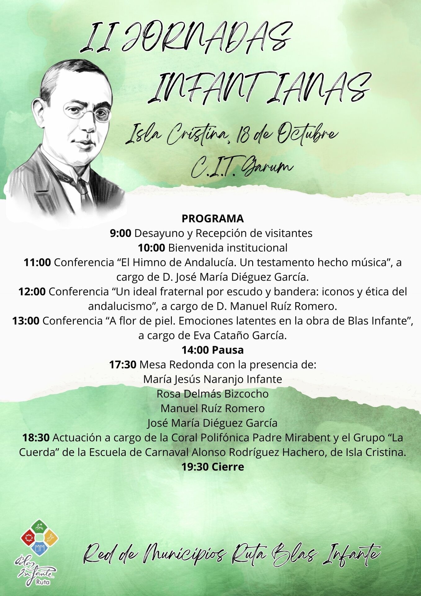 Jornadas Infantianas en Isla Cristina.