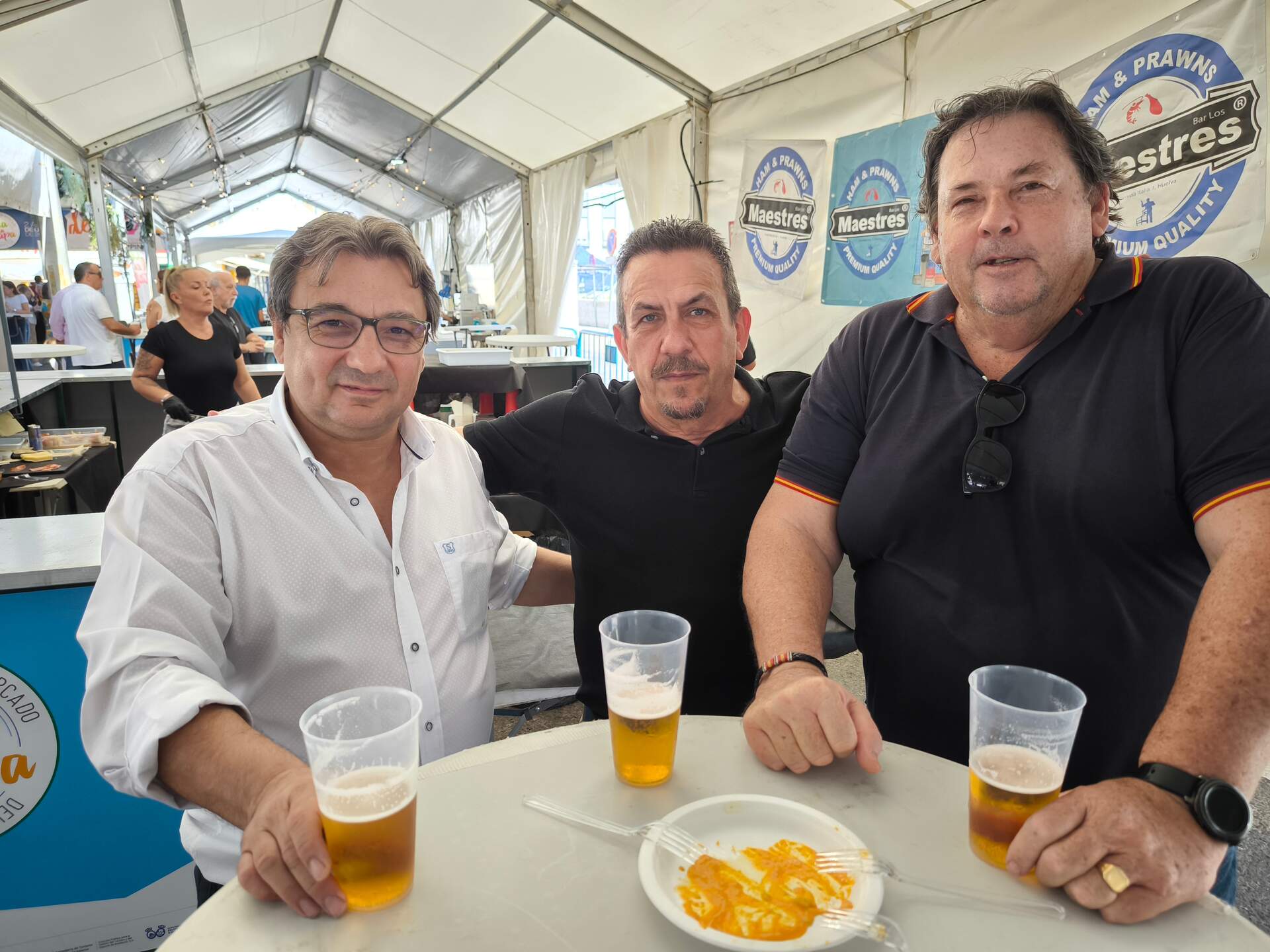 Manuel Mazo, José M Saldaña y Jesús A. López