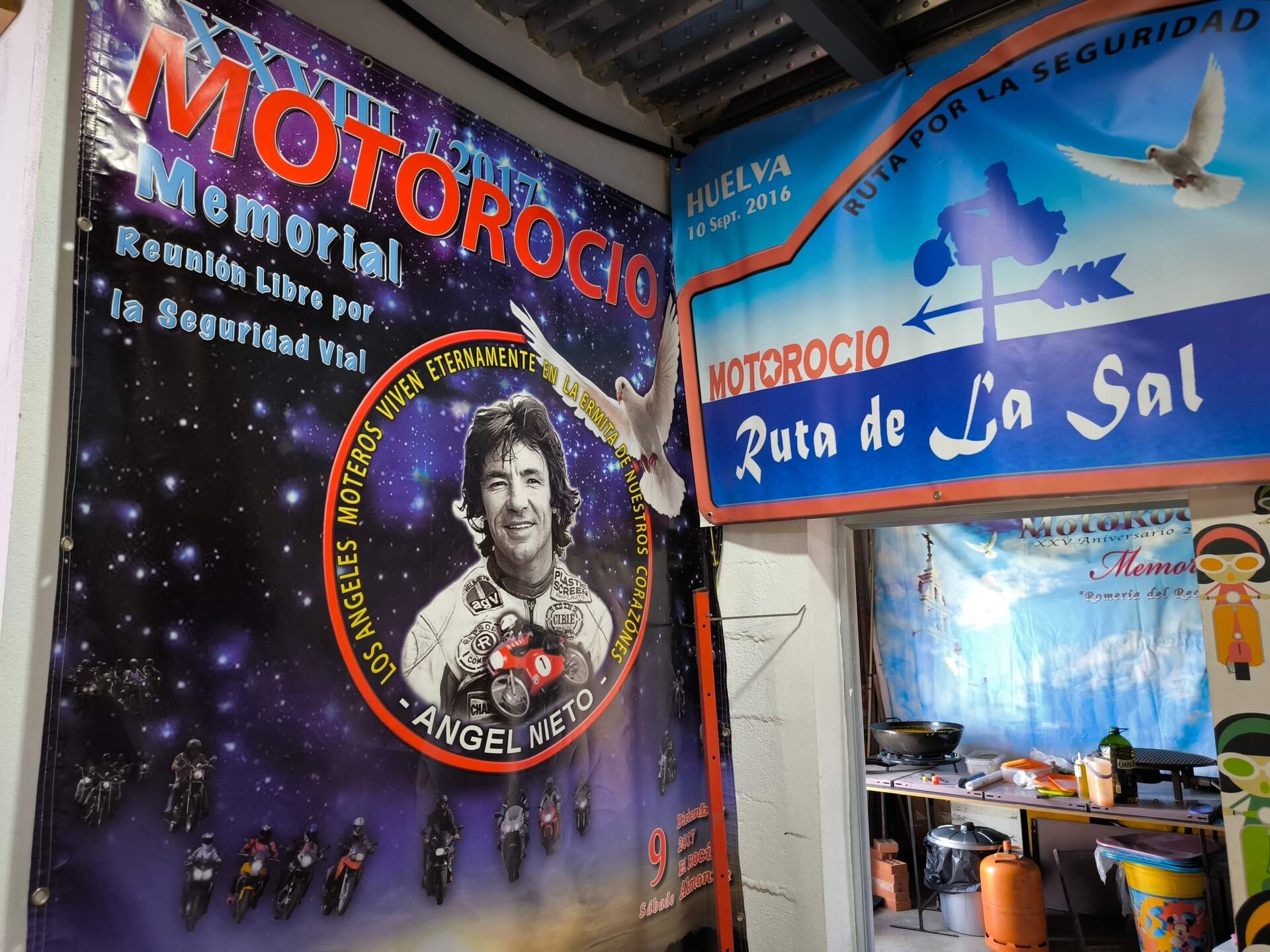 Mural de Ángel Nieto