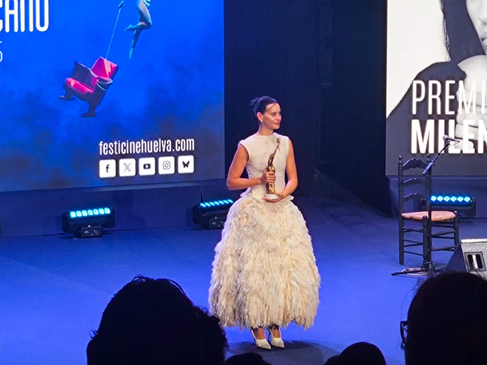 Gala inaugural del Festival de Cine de Huelva.