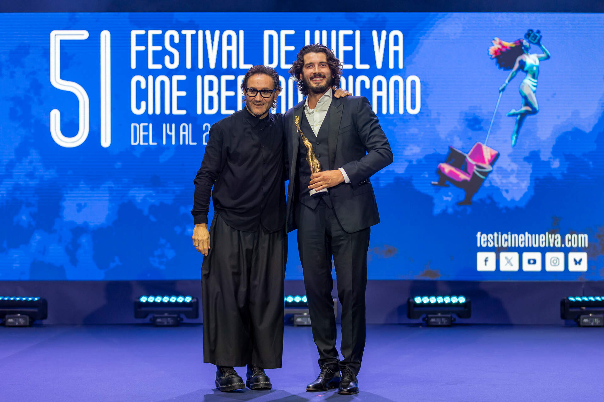 Gala inaugural del Festival de cine de Huelva