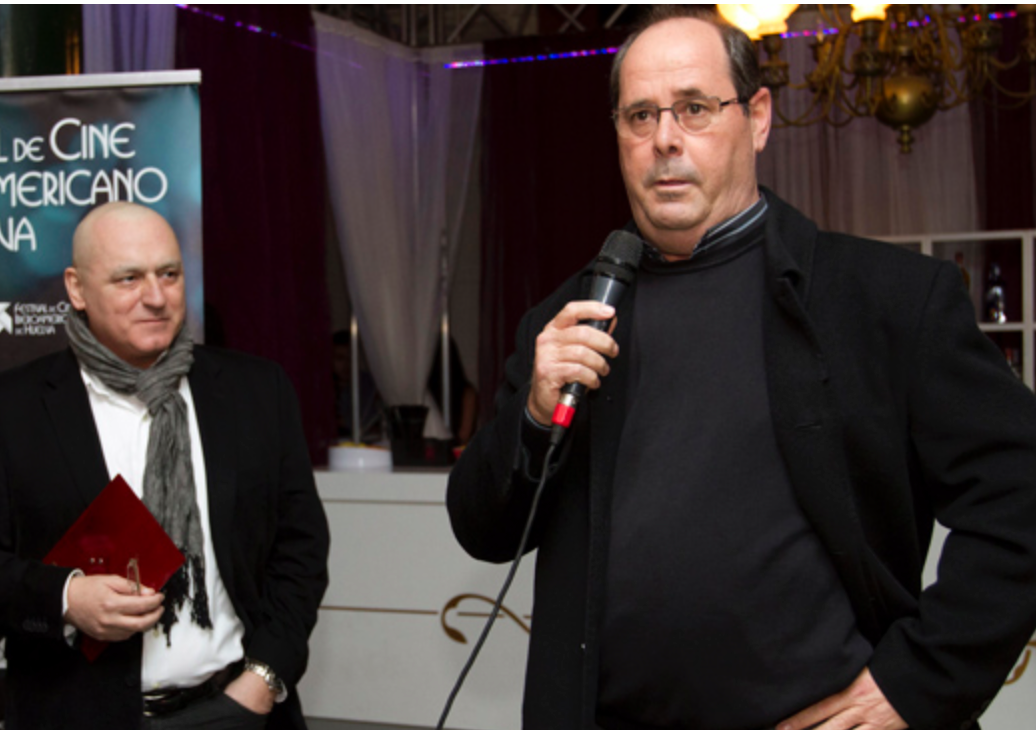 Manuel Guerrero Muguruza, a la derecha, durante un reconocimiento.