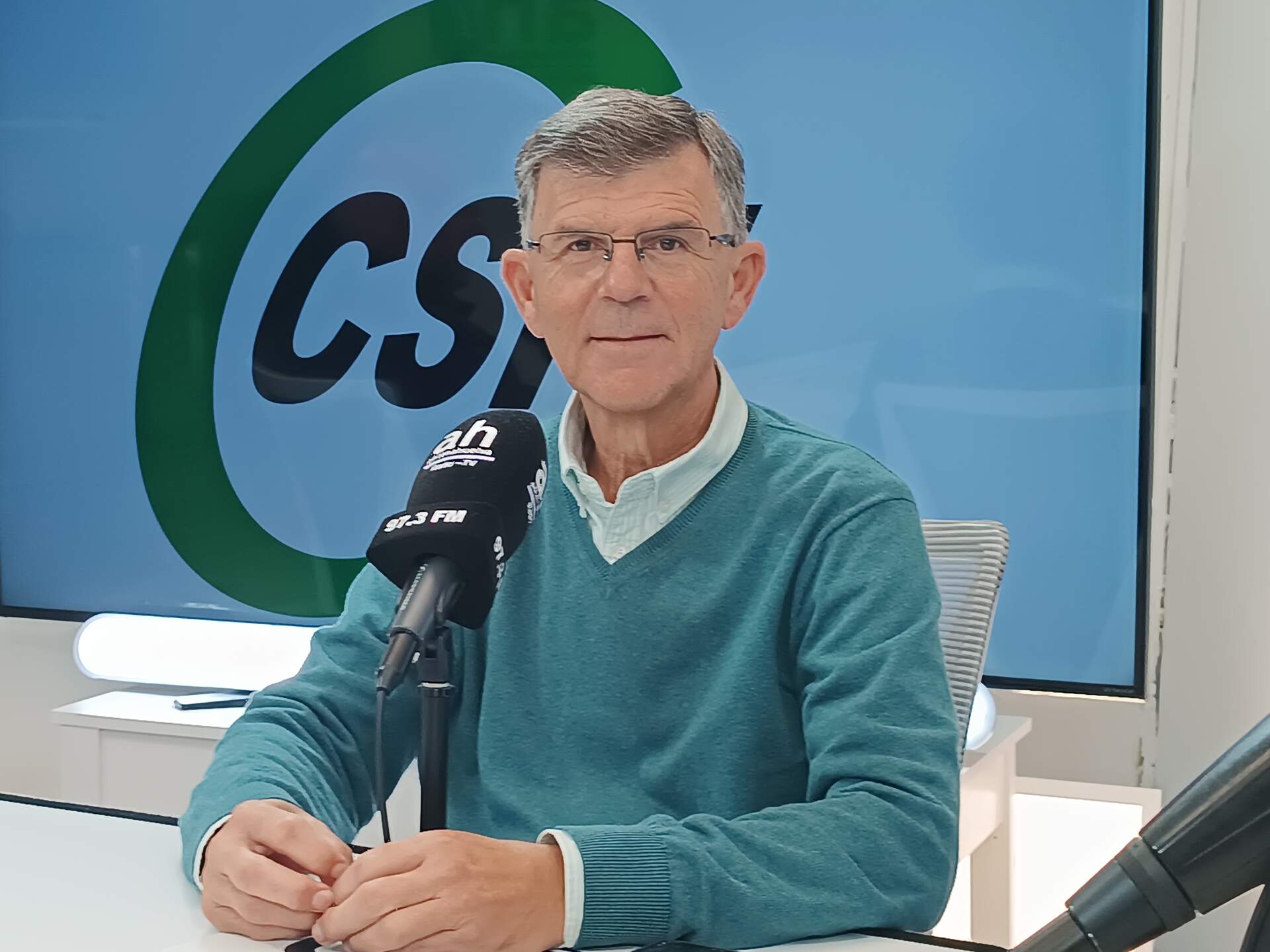 Su pasión por el Recre le ha convertido en tertuliano